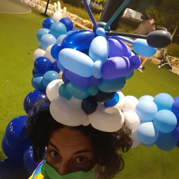 אטרקציה ליום העצמאות כחול לבן